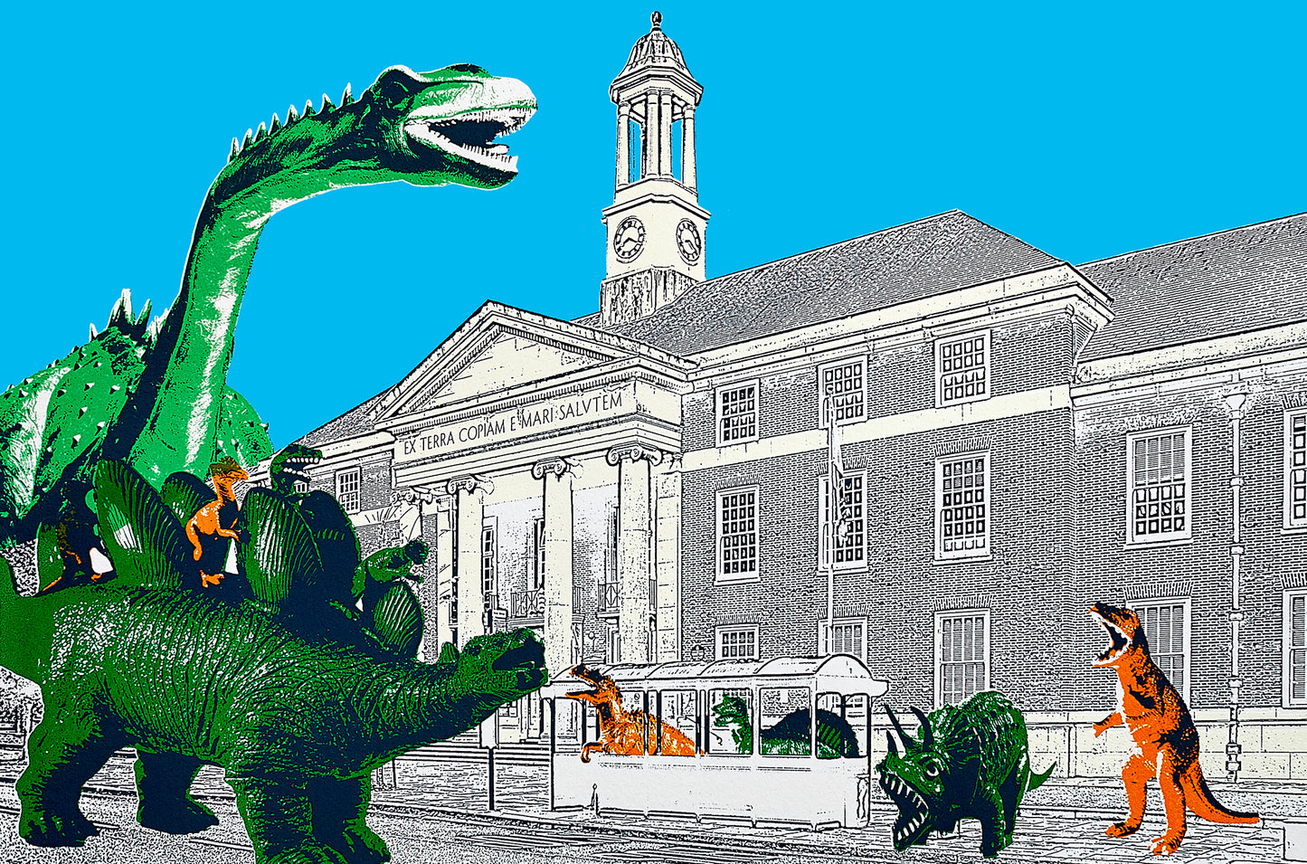 All Aboard The Dino Bus - Ed Watts Studio