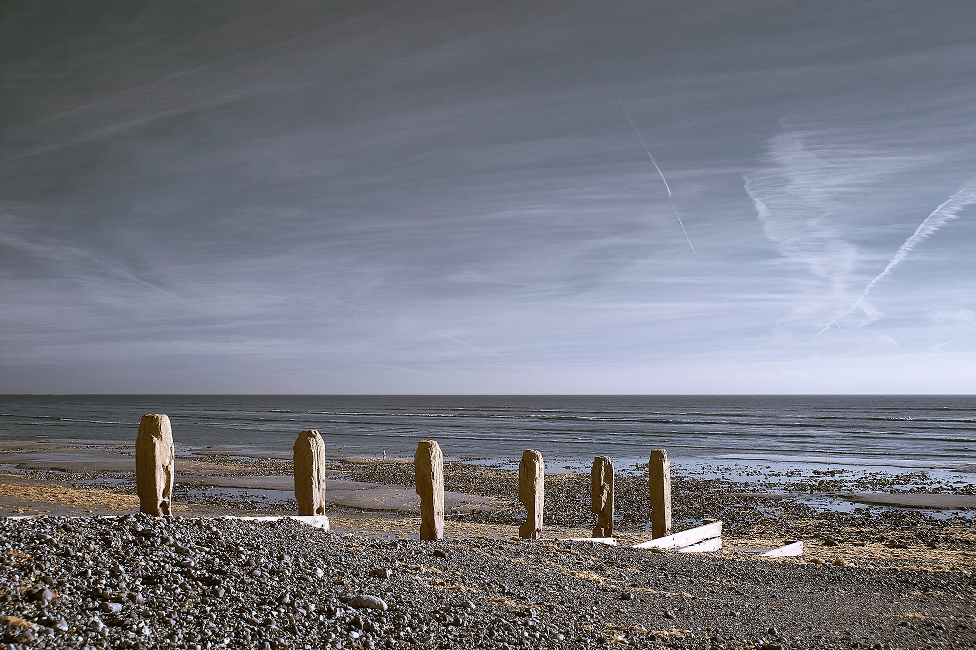 East Beach Worthing A6 Card - Ed Watts Studio