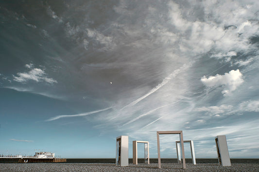 ECE Doorways Sculpture, Worthing Seafront - Ed Watts Studio
