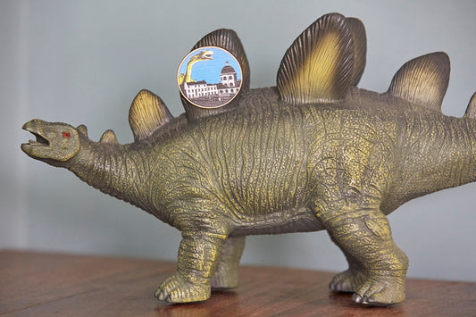 Dippy & Dome Pin Badge - Ed Watts Studio