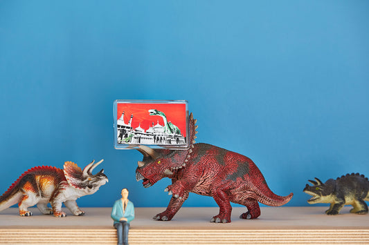Dippy Visits Brighton Fridge Magnet - Ed Watts Studio