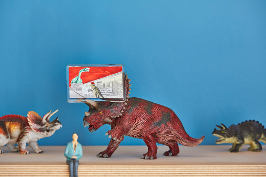 Artistic Allosaurus Fridge Magnet - Ed Watts Studio