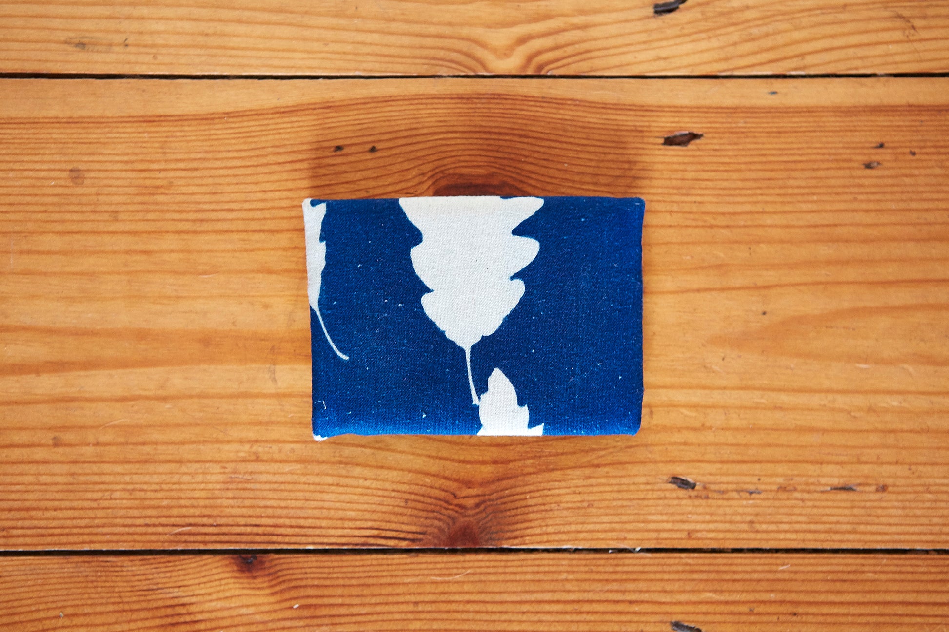 Handmade Cyanotype Card Wallet - Ed Watts Studio