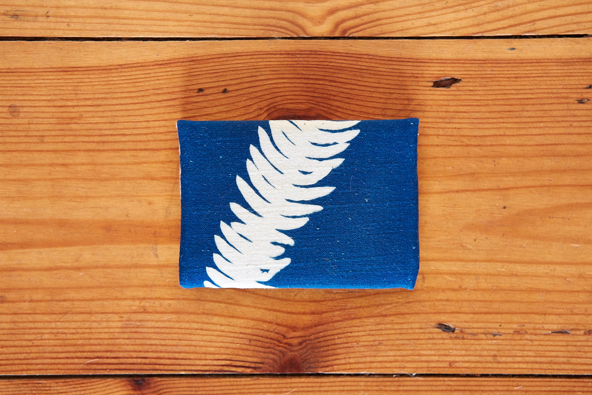 Handmade Cyanotype Card Wallet - Ed Watts Studio