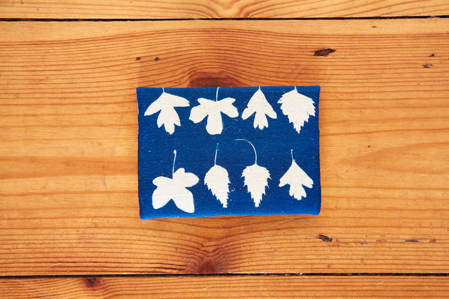 Handmade Cyanotype Card Wallet - Ed Watts Studio
