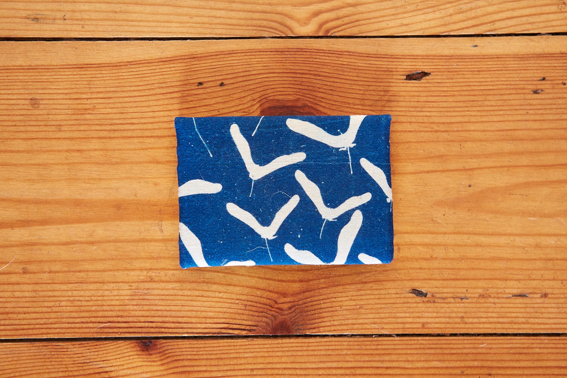 Handmade Cyanotype Card Wallet - Ed Watts Studio
