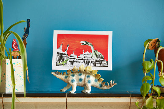 Dippy Visits Brighton - Ed Watts Studio