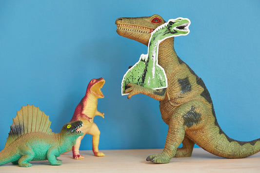 Dippy The Dino Sticker - Ed Watts Studio