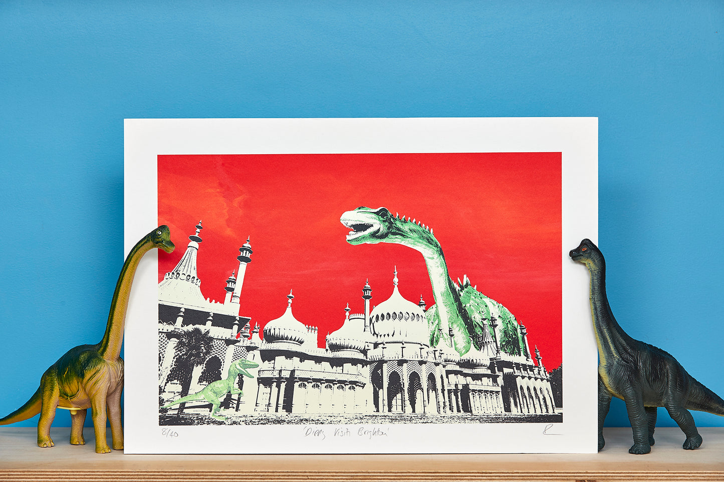Dippy Visits Brighton - Ed Watts Studio