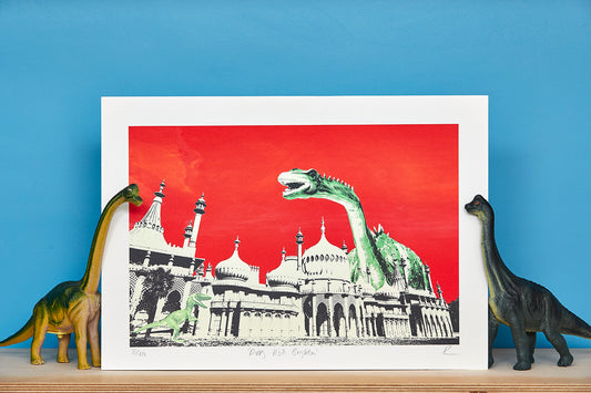 Dippy Visits Brighton - Ed Watts Studio
