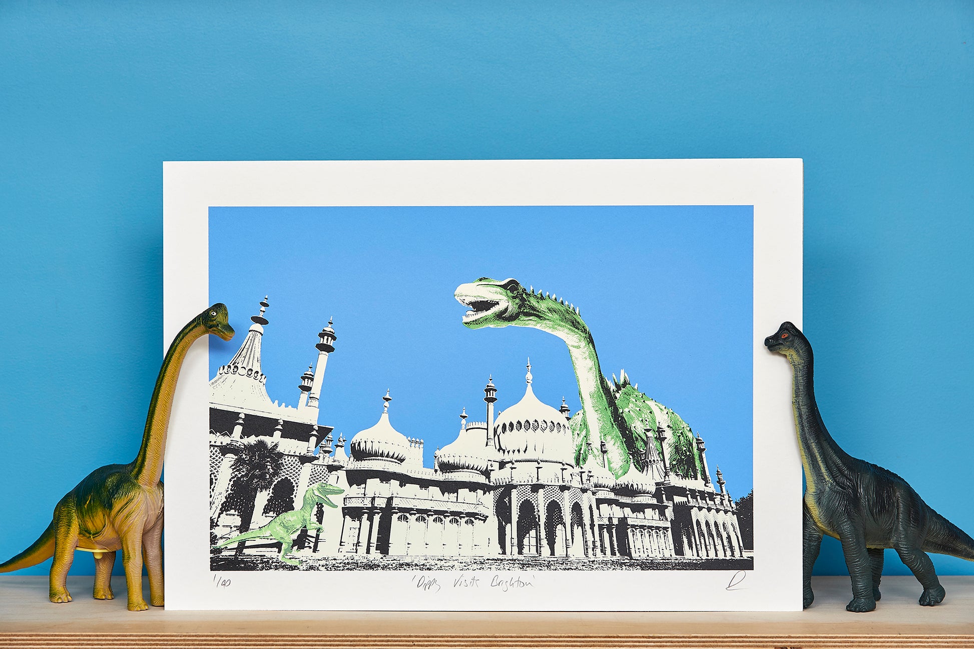 Dippy Visits Brighton - Ed Watts Studio