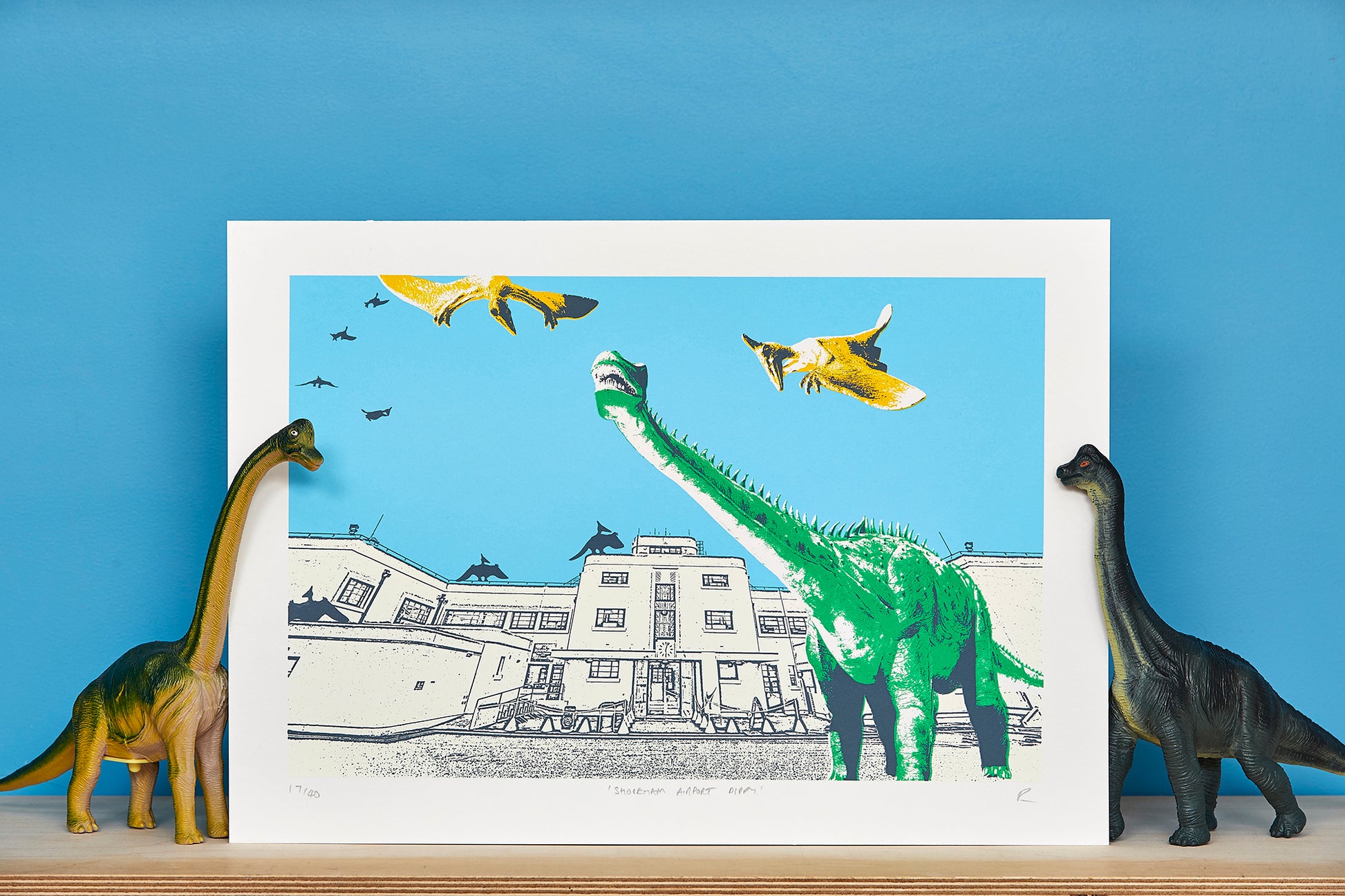 Shoreham Airport Dippy - Ed Watts Studio