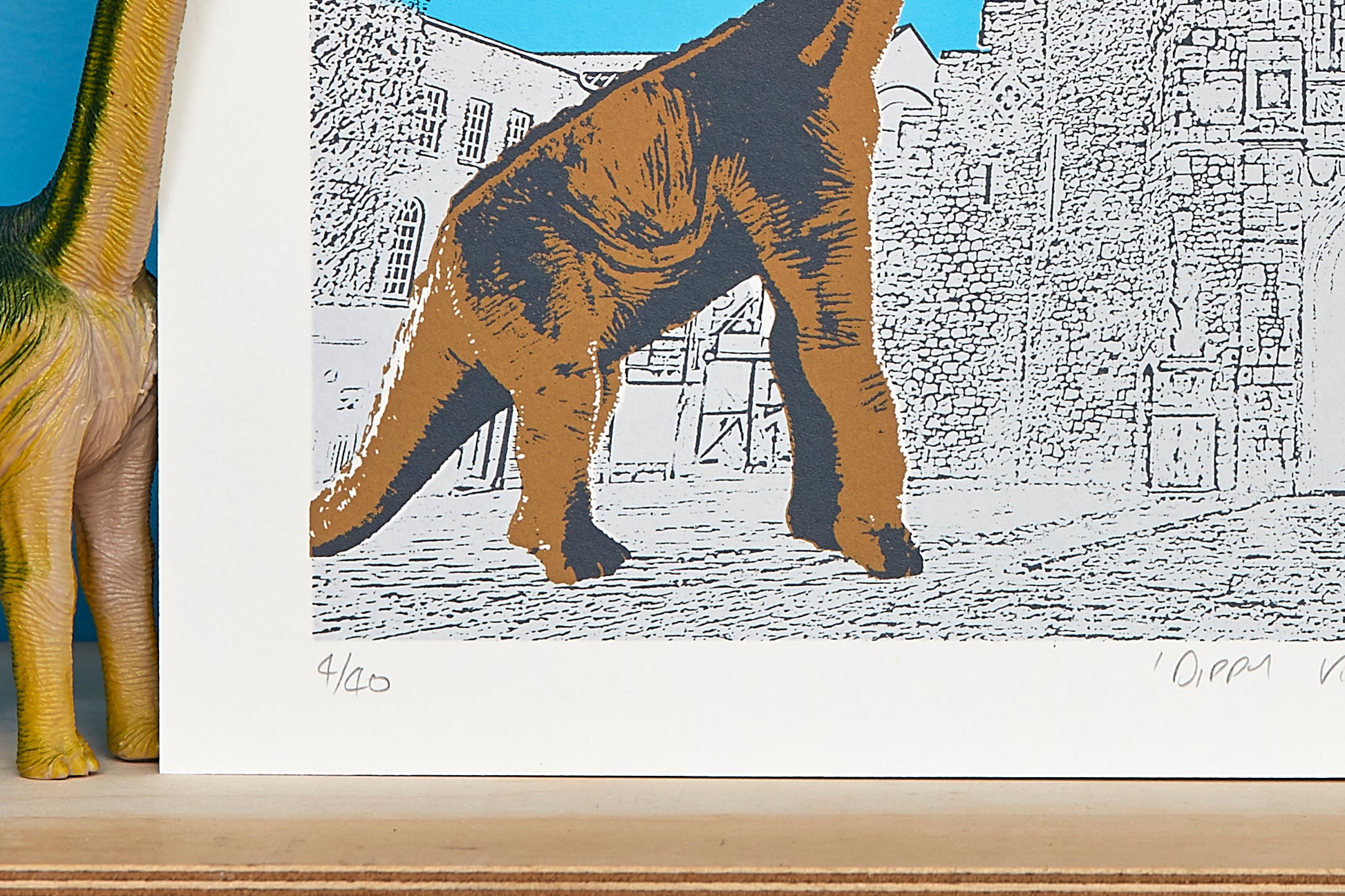 Dippy Visits Southampton - Ed Watts Studio