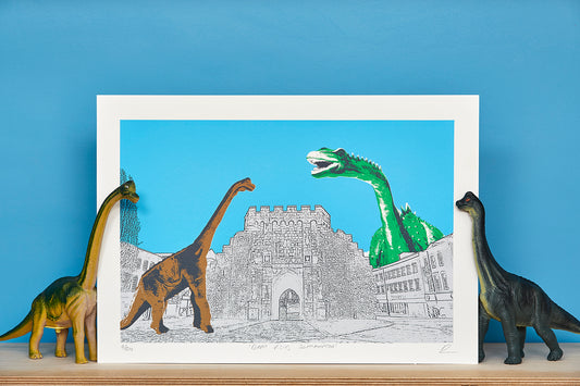 Dippy Visits Southampton - Ed Watts Studio