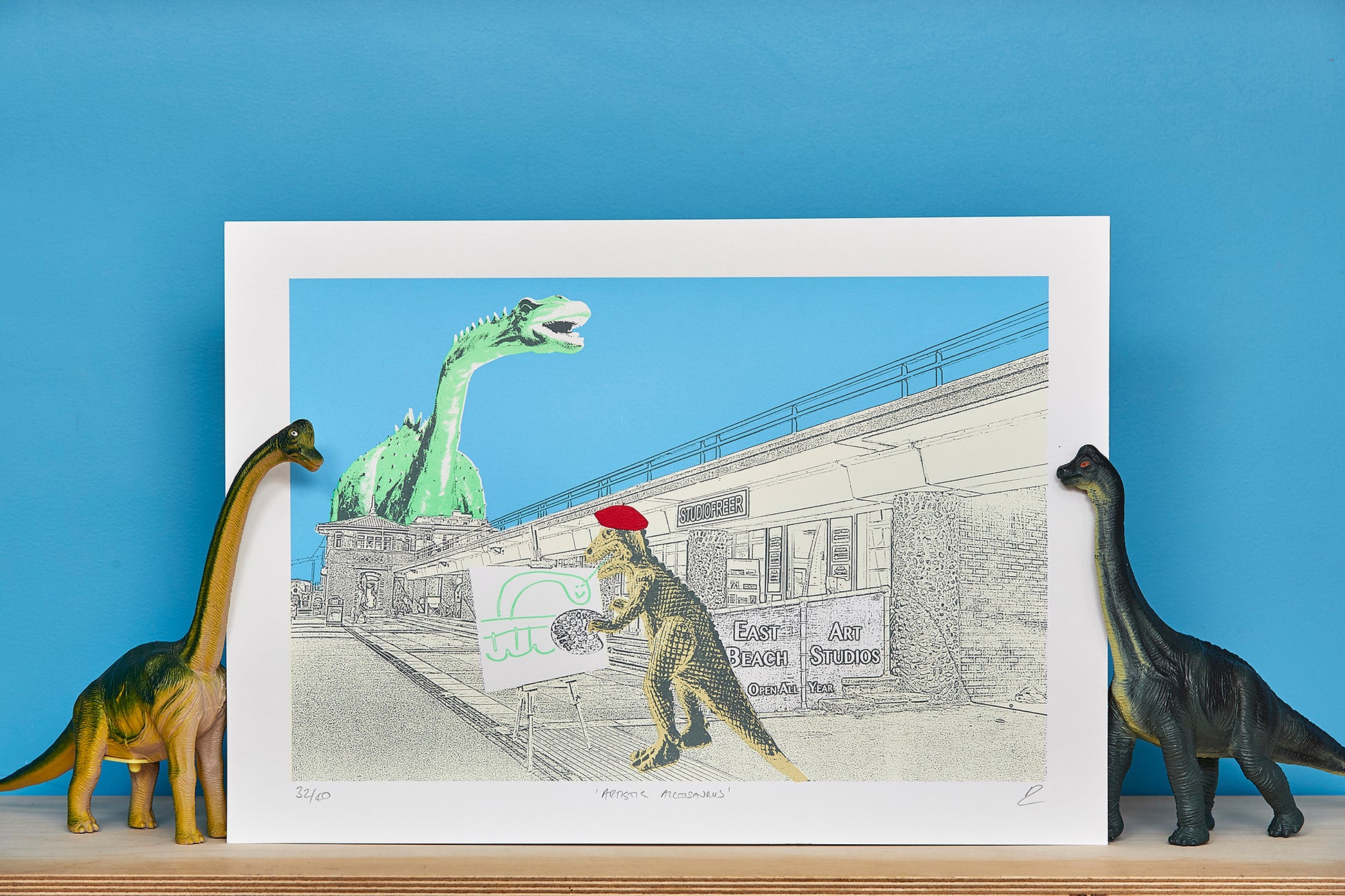 Artistic Allosaurus - Ed Watts Studio