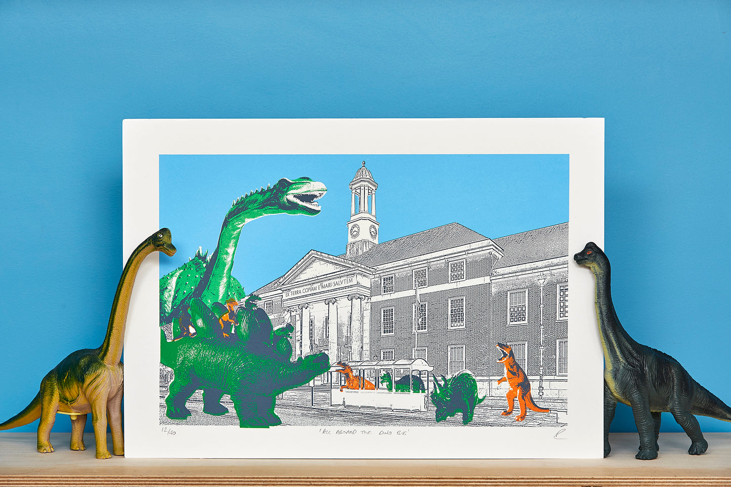 All Aboard The Dino Bus - Ed Watts Studio
