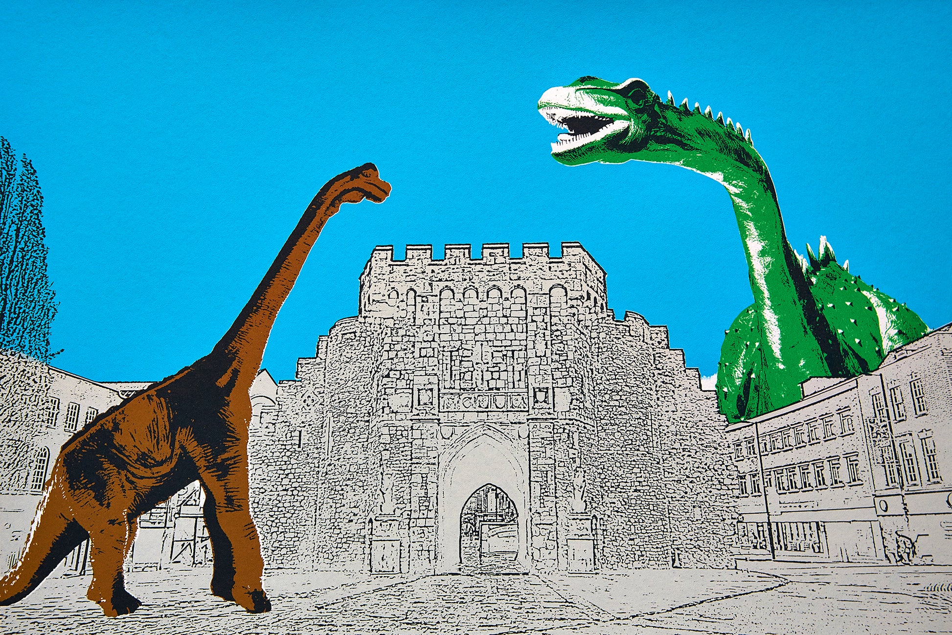 Dippy Visits Southampton - Ed Watts Studio