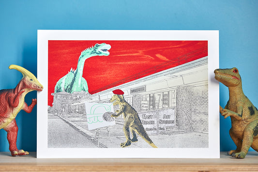 Artistic Allosaurus - Ed Watts Studio