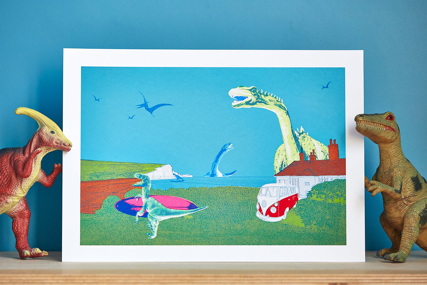 Surf's Up Dinos - Ed Watts Studio