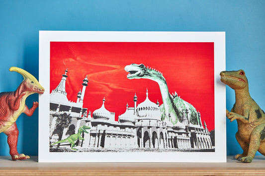 Dippy Visits Brighton - Ed Watts Studio