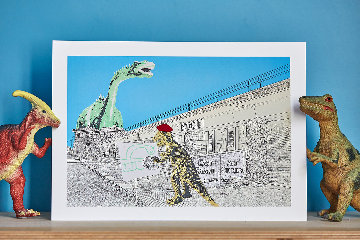 Artistic Allosaurus - Ed Watts Studio
