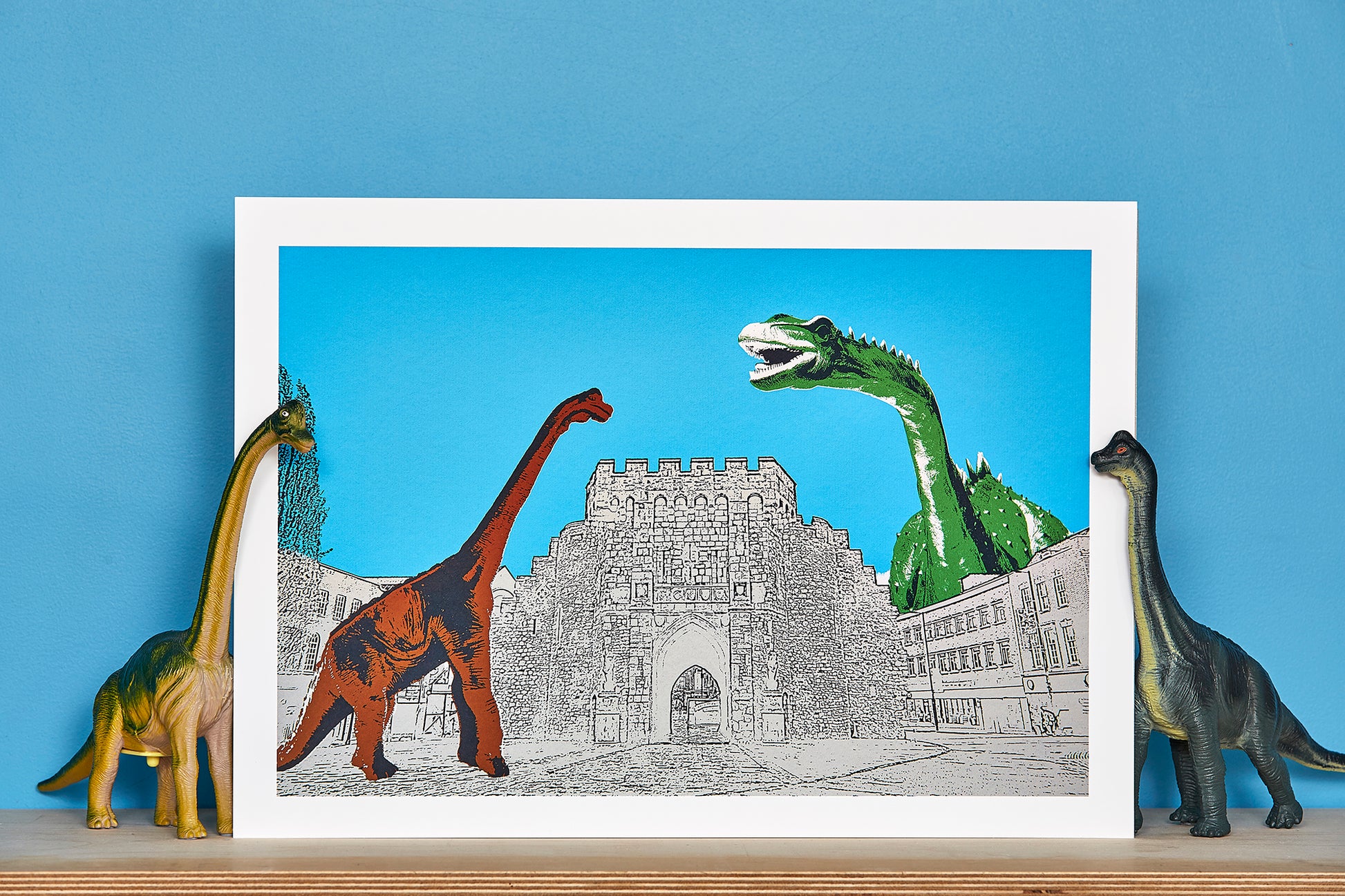 Dippy Visits Southampton - Ed Watts Studio