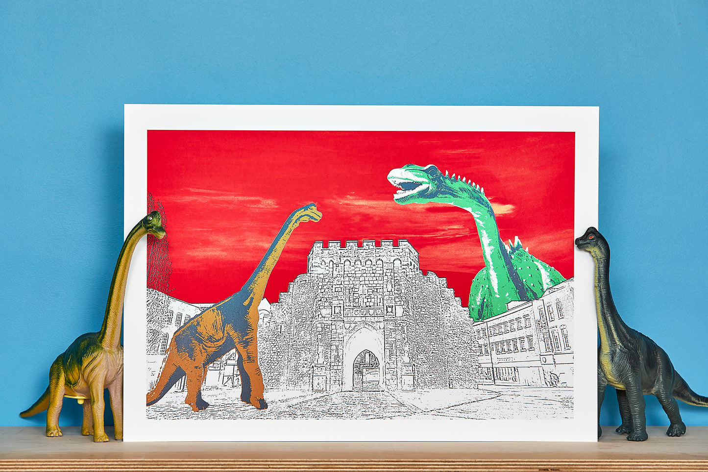 Dippy Visits Southampton - Ed Watts Studio