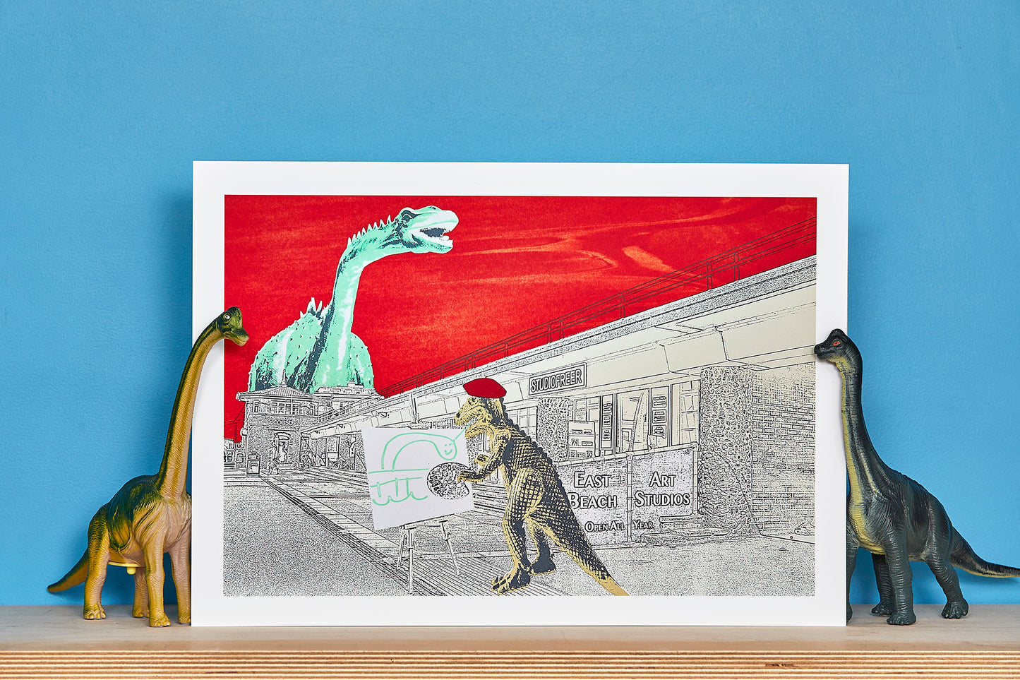 Artistic Allosaurus - Ed Watts Studio