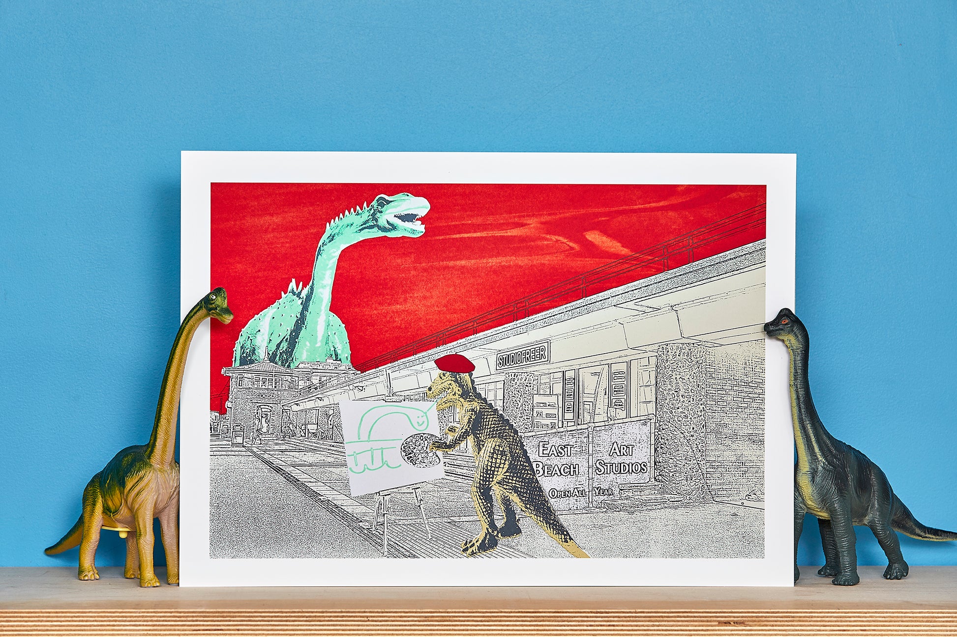Artistic Allosaurus - Ed Watts Studio