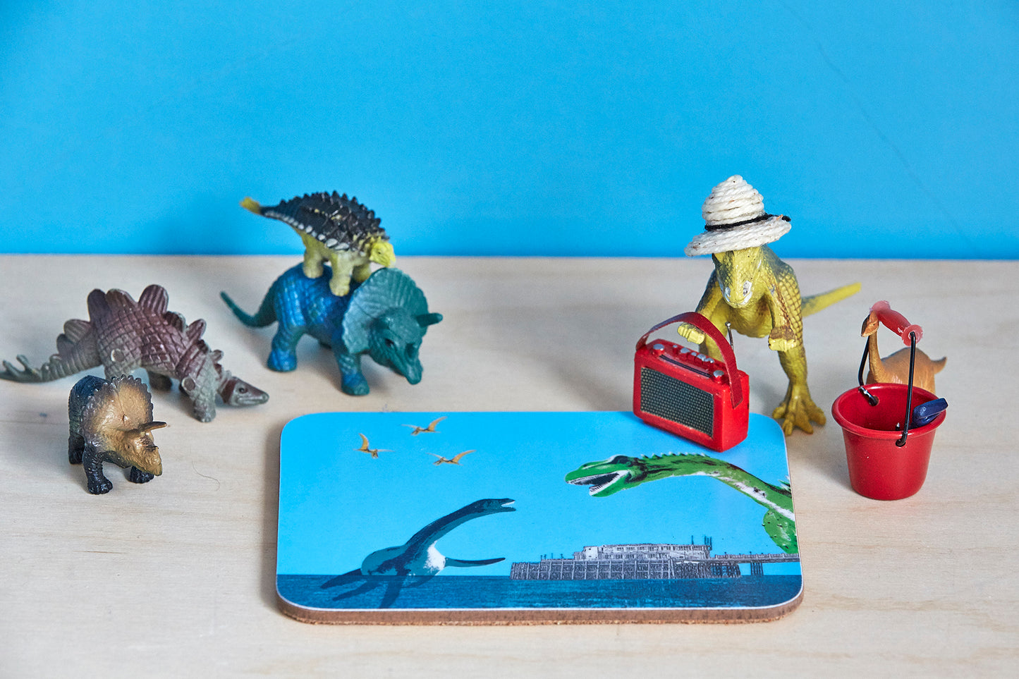 Dippy Finds Love Coaster - Ed Watts Studio