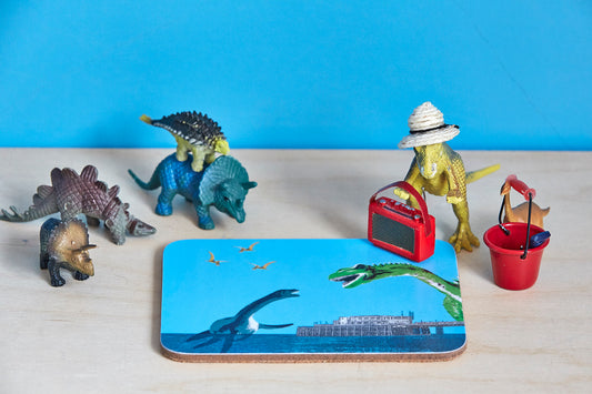 Dippy Finds Love Coaster - Ed Watts Studio