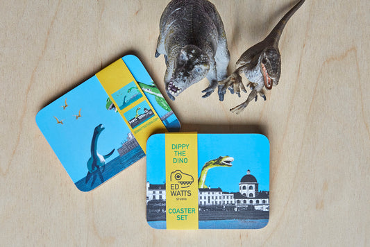 Dippy The Dino Coaster Set - Ed Watts Studio