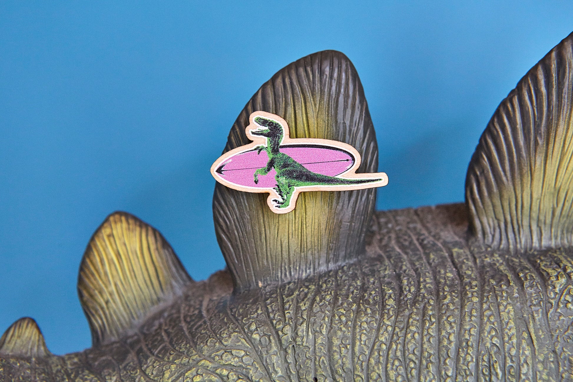 Surf's Up Suzy Pin Badge - Ed Watts Studio