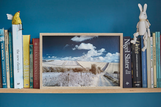 'Downs View' Framed Print