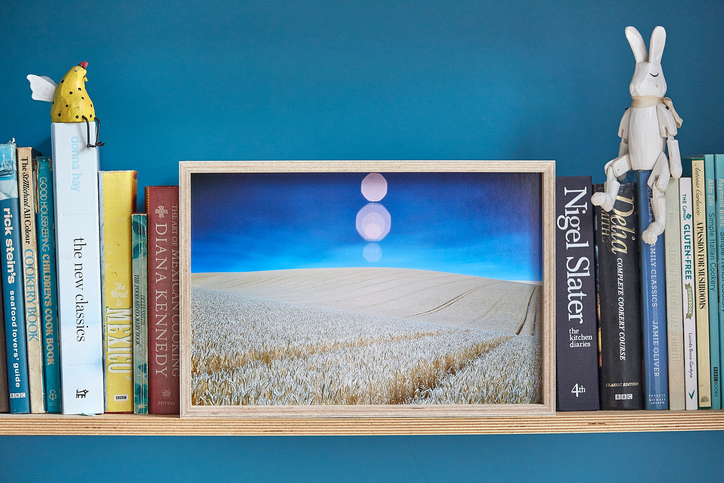 'Wheatfield, West Sussex' Framed Print