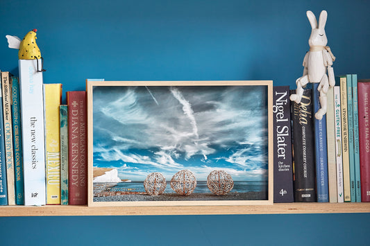 'Coccoliths, Cuckmere Haven' Framed Print