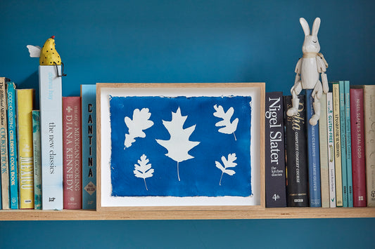 'Untitled' Framed Cyanotype