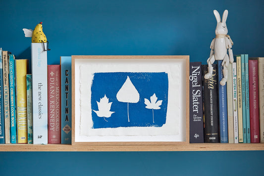 'Untitled' Framed Cyanotype