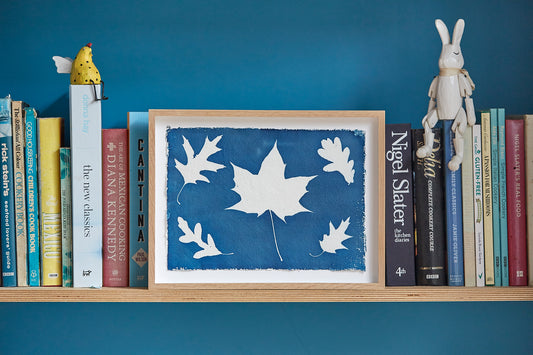'Untitled' Framed Cyanotype
