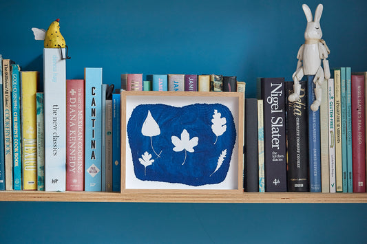 'Untitled' Framed Cyanotype