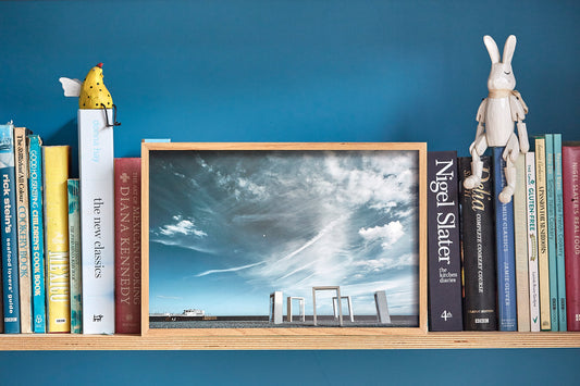 'Doorways, Worthing' Framed Print