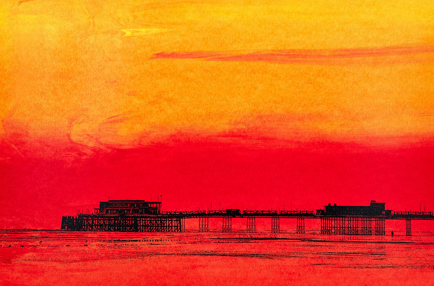 Man & Pier - Ed Watts Studio
