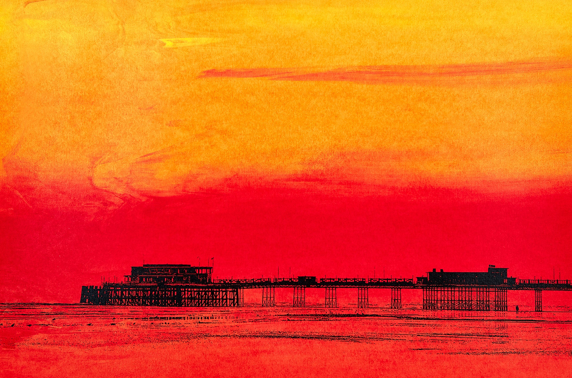 Man & Pier - Ed Watts Studio