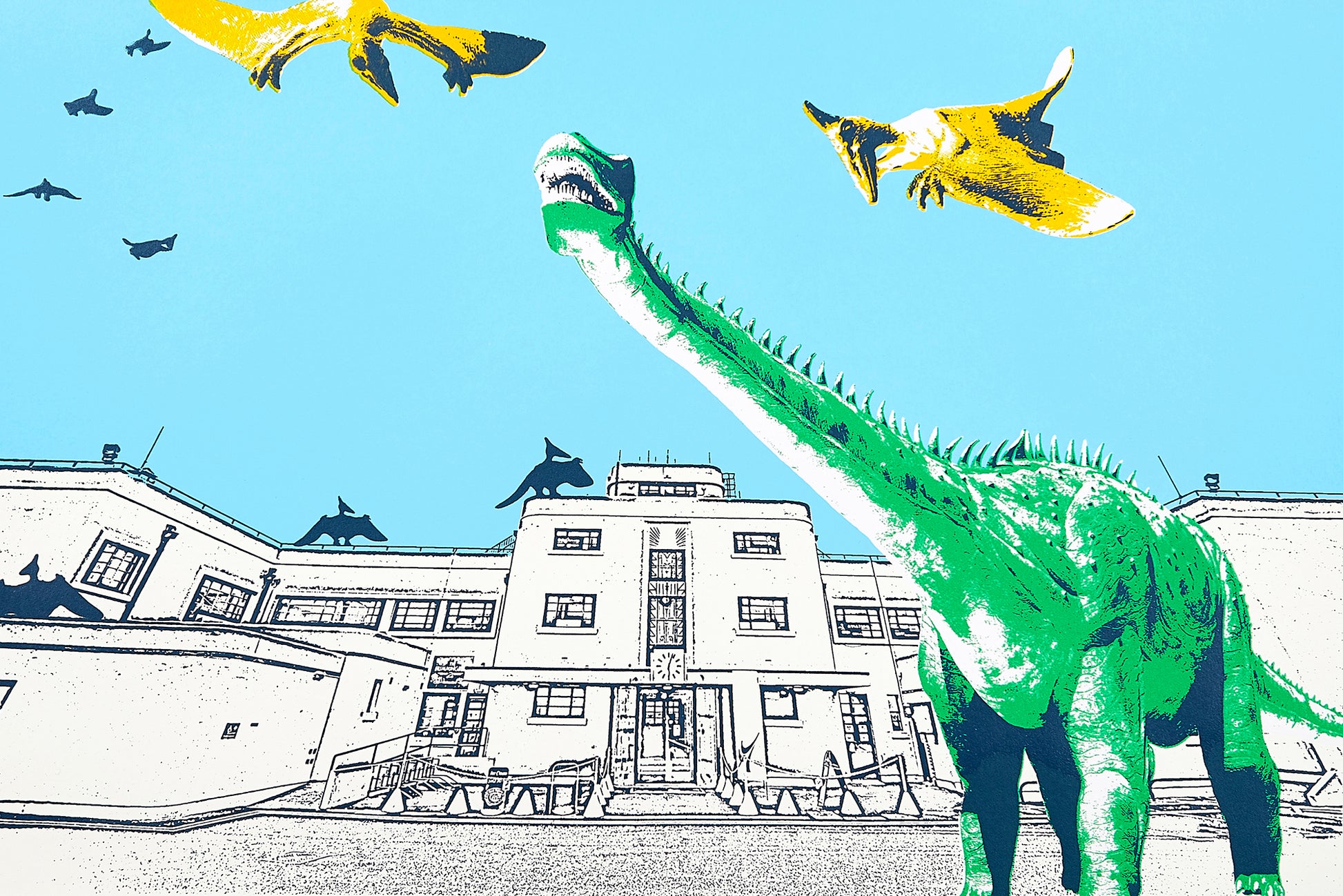 Shoreham Airport Dippy - Ed Watts Studio