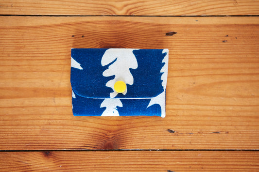 Handmade Cyanotype Card Wallet - Ed Watts Studio