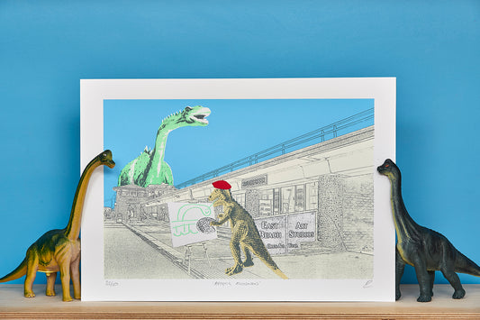 Artistic Allosaurus - Ed Watts Studio