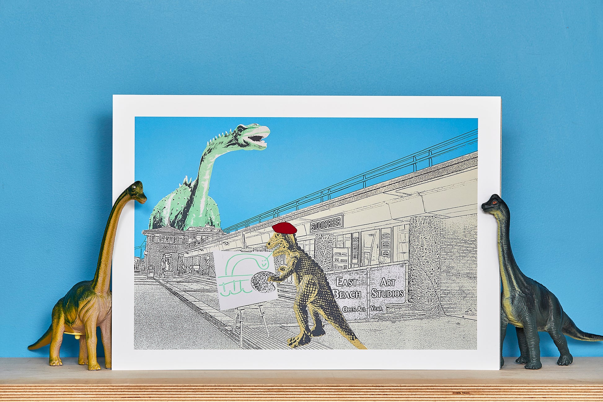 Artistic Allosaurus - Ed Watts Studio