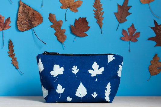 Unique Cyanotype Pouch - Ed Watts Studio