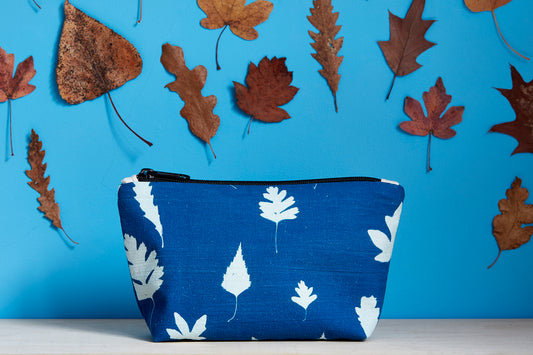 Unique Cyanotype Pouch - Ed Watts Studio