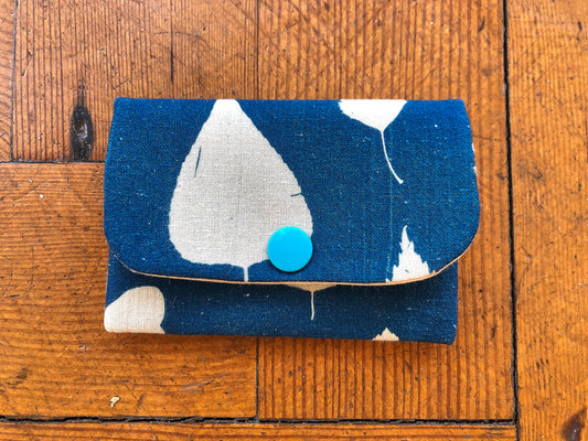 Handmade Cyanotype Card Wallet - Ed Watts Studio